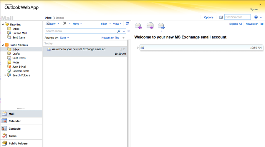 Outlook Web Access