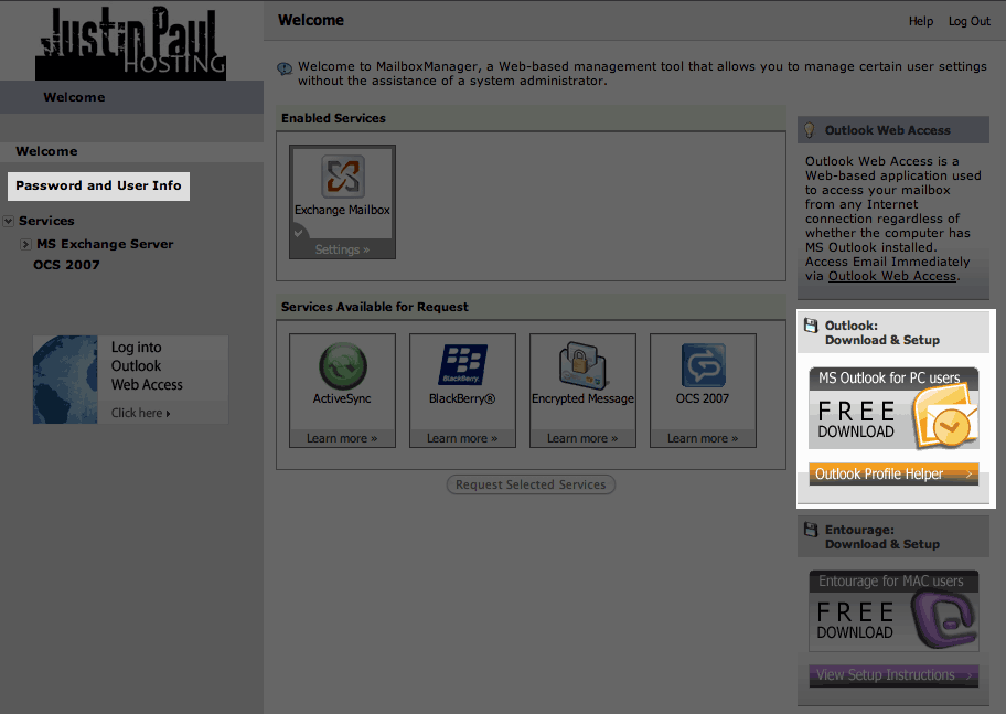 MyServices Admin Panel